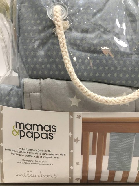 millie and boris cot bumper